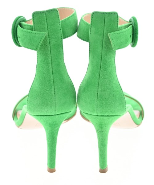 Gianvito Rossi（ジャンヴィトロッシ）サンダル 緑 サイズ:EU35 1/2(22cm位) レディース/2200694785018