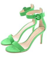 Gianvito Rossi（ジャンヴィトロッシ）サンダル 緑 サイズ:EU35 1/2(22cm位) レディース/2200694785018