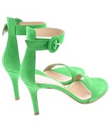 Gianvito Rossi（ジャンヴィトロッシ）サンダル 緑 サイズ:EU35 1/2(22cm位) レディース/2200694785018