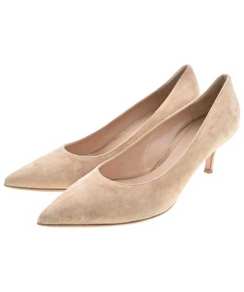 Gianvito Rossi(ジャンヴィトロッシ)パンプス ベージュ サイズ:EU38(24.5cm位)/2200699768122