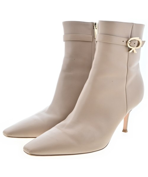 Gianvito Rossi(ジャンヴィトロッシ)ブーツ ベージュ サイズ:EU38(24.5cm位)/2200699768139