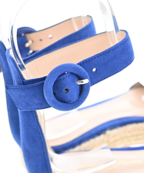 Gianvito Rossi（ジャンヴィトロッシ）サンダル 青 サイズ:EU35(21.5cm位) レディース/2200699830027