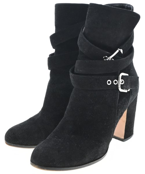 Gianvito Rossi(ジャンヴィトロッシ)ブーツ 黒 サイズ:EU37(23.5cm位)/2200701857042