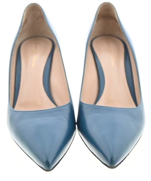 Gianvito Rossi（ジャンヴィトロッシ）パンプス 青 サイズ:EU38 1/2(25cm位) レディース/2200657493035