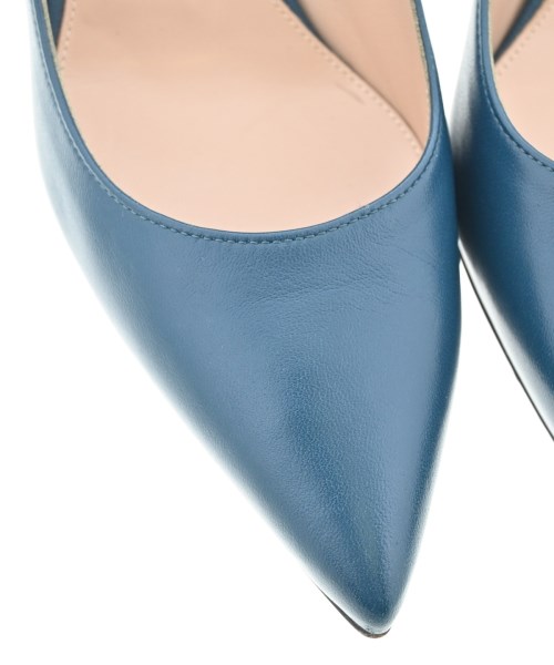 Gianvito Rossi（ジャンヴィトロッシ）パンプス 青 サイズ:EU38 1/2(25cm位) レディース/2200657493035