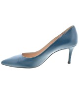 Gianvito Rossi（ジャンヴィトロッシ）パンプス 青 サイズ:EU38 1/2(25cm位) レディース/2200657493035