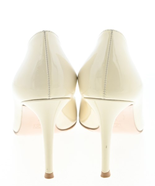 Gianvito Rossi（ジャンヴィトロッシ）パンプス 白 サイズ:EU38 1/2(25cm位) レディース/2200654950128