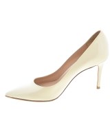 Gianvito Rossi（ジャンヴィトロッシ）パンプス 白 サイズ:EU38 1/2(25cm位) レディース/2200654950128