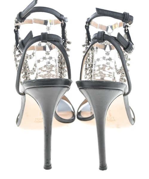 Gianvito Rossi（ジャンヴィトロッシ）サンダル 黒 サイズ:EU38 1/2(25cm位) レディース/2200654950135