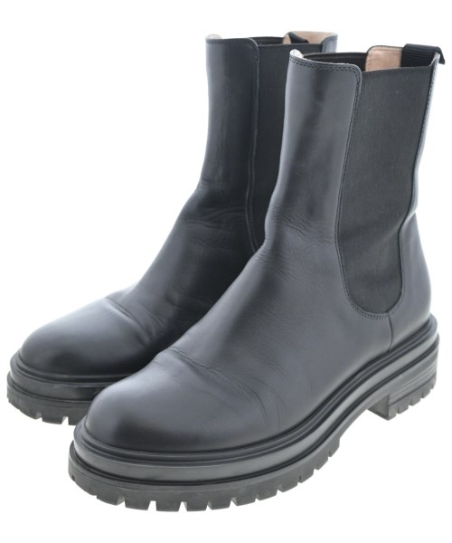 Gianvito Rossi(ジャンヴィトロッシ)ブーツ 黒 サイズ:EU37(23.5cm位)/2200654986073