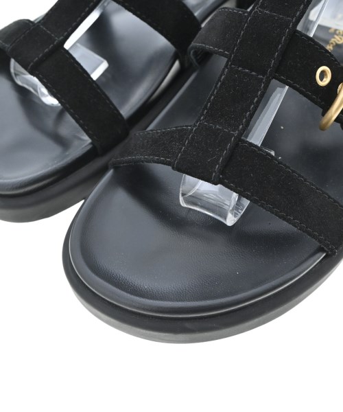 Gianvito Rossi（ジャンヴィトロッシ）サンダル 黒 サイズ:EU36 1/2(23cm位) レディース/2200709051145