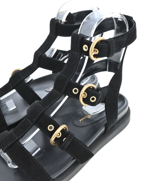 Gianvito Rossi（ジャンヴィトロッシ）サンダル 黒 サイズ:EU36 1/2(23cm位) レディース/2200709051145