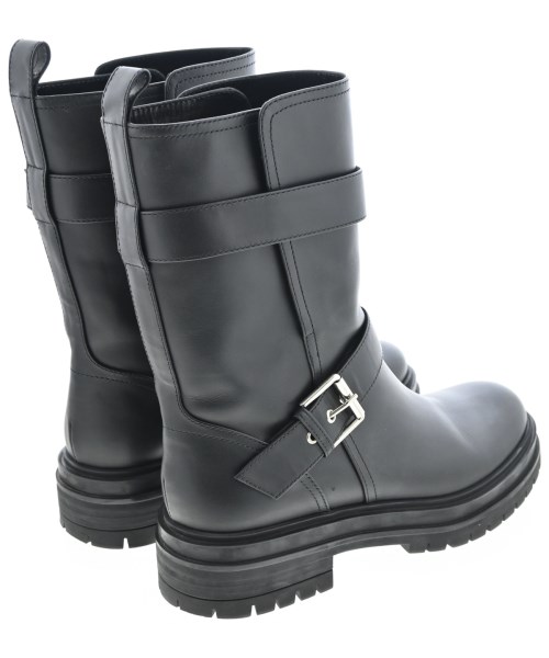 Gianvito Rossi（ジャンヴィトロッシ）ブーツ 黒 サイズ:EU37 1/2(24cm位) レディース/2200711103078
