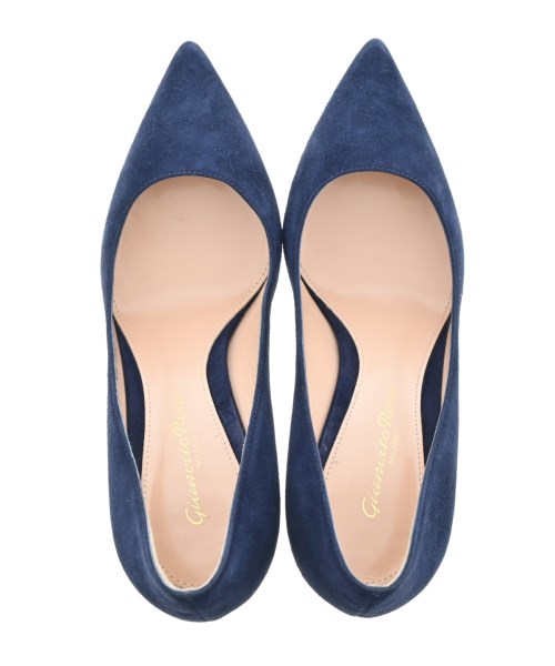 Gianvito Rossi（ジャンヴィトロッシ）パンプス 紺 サイズ:EU35(21.5cm位) レディース/2200635478115