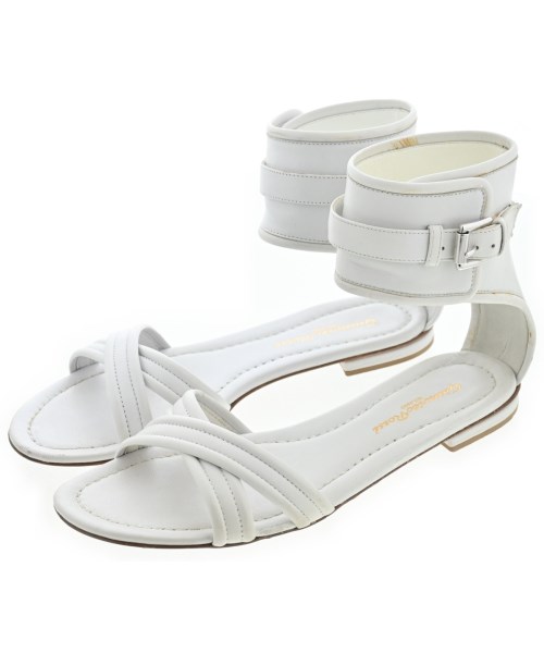 Gianvito Rossi(ジャンヴィトロッシ)サンダル 白 サイズ:EU36 1/2(23cm位)/2200634241192