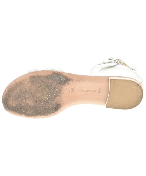 Gianvito Rossi（ジャンヴィトロッシ）サンダル 白 サイズ:EU36 1/2(23cm位) レディース/2200634241192