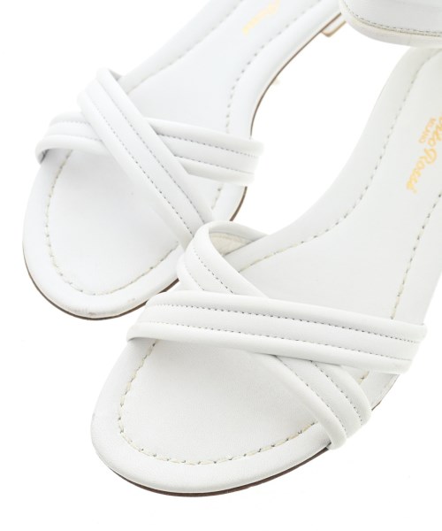 Gianvito Rossi（ジャンヴィトロッシ）サンダル 白 サイズ:EU36 1/2(23cm位) レディース/2200634241192