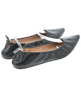 Gianvito Rossi（ジャンヴィトロッシ）バレエシューズ/オペラシューズ 黒 サイズ:EU37 1/2(24cm位) レディース/2200648414179