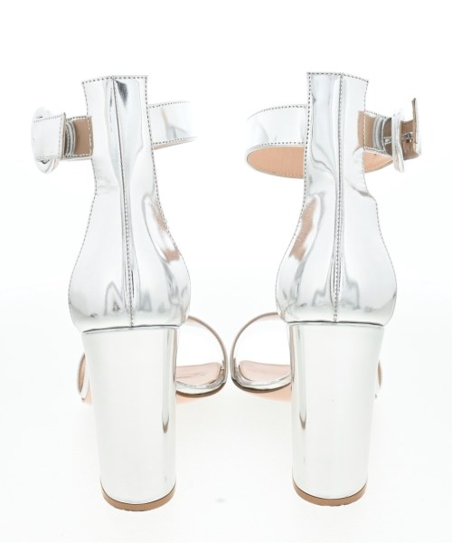 Gianvito Rossi（ジャンヴィトロッシ）サンダル シルバー サイズ:EU37(23.5cm位) レディース/2200705591089