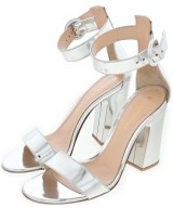 Gianvito Rossi（ジャンヴィトロッシ）サンダル シルバー サイズ:EU37(23.5cm位) レディース/2200705591089