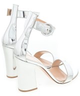 Gianvito Rossi（ジャンヴィトロッシ）サンダル シルバー サイズ:EU37(23.5cm位) レディース/2200705591089