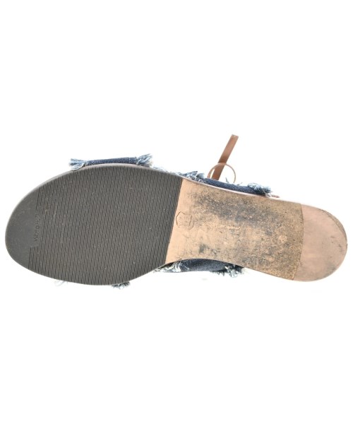 Gianvito Rossi（ジャンヴィトロッシ）サンダル 青 サイズ:EU38(24.5cm位) レディース/2200663088034