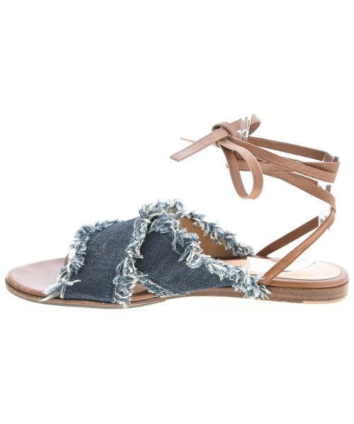 Gianvito Rossi（ジャンヴィトロッシ）サンダル 青 サイズ:EU38(24.5cm位) レディース/2200663088034