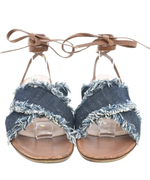 Gianvito Rossi（ジャンヴィトロッシ）サンダル 青 サイズ:EU38(24.5cm位) レディース/2200663088034