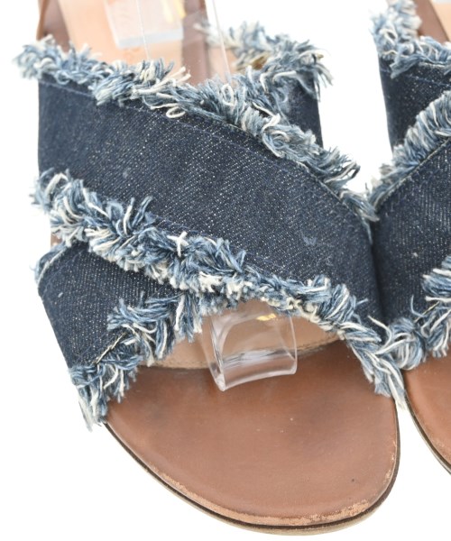 Gianvito Rossi（ジャンヴィトロッシ）サンダル 青 サイズ:EU38(24.5cm位) レディース/2200663088034