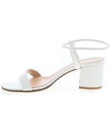 Gianvito Rossi（ジャンヴィトロッシ）サンダル 白 サイズ:EU38 1/2(25cm位) レディース/2200662056263