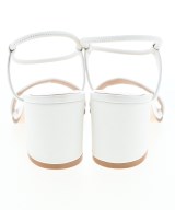 Gianvito Rossi（ジャンヴィトロッシ）サンダル 白 サイズ:EU38 1/2(25cm位) レディース/2200662056263