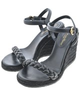 Gianvito Rossi（ジャンヴィトロッシ）サンダル 黒 サイズ:EU35(21.5cm位) レディース/2200658386053