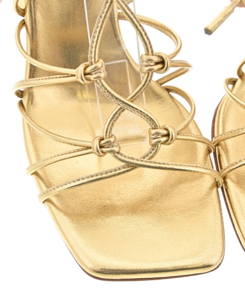 Gianvito Rossi（ジャンヴィトロッシ）サンダル ゴールド サイズ:EU37(23.5cm位) レディース/2200666468079