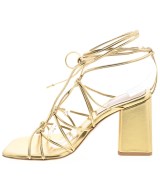 Gianvito Rossi（ジャンヴィトロッシ）サンダル ゴールド サイズ:EU37(23.5cm位) レディース/2200666468079