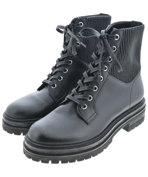 Gianvito Rossi(ジャンヴィトロッシ)ブーツ 黒 サイズ:EU38(24.5cm位)/2200669836110