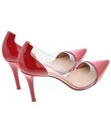 Gianvito Rossi（ジャンヴィトロッシ）パンプス 赤 サイズ:EU37(23.5cm位) レディース/2200713556056