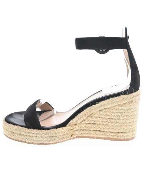 Gianvito Rossi（ジャンヴィトロッシ）サンダル 黒 サイズ:EU36 1/2(23cm位) レディース/2200719831232
