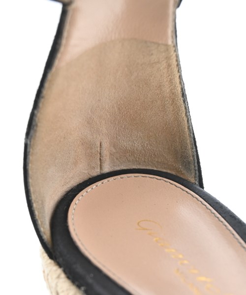 Gianvito Rossi（ジャンヴィトロッシ）サンダル 黒 サイズ:EU36 1/2(23cm位) レディース/2200719831232