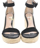 Gianvito Rossi（ジャンヴィトロッシ）サンダル 黒 サイズ:EU36 1/2(23cm位) レディース/2200719831232