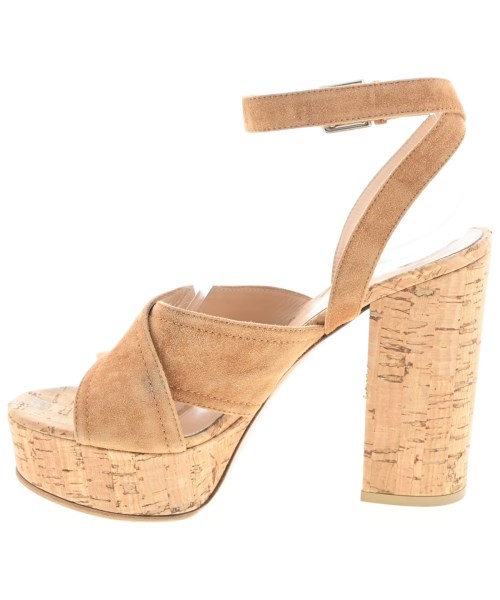Gianvito Rossi（ジャンヴィトロッシ）サンダル ベージュ サイズ:EU37(23.5cm位) レディース/2200714109381
