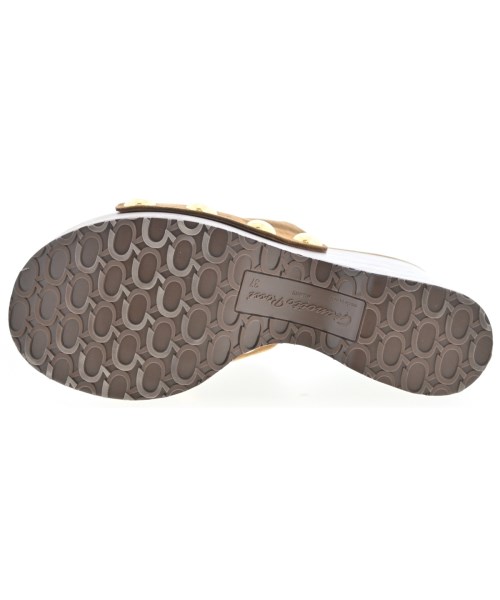 Gianvito Rossi（ジャンヴィトロッシ）サンダル 茶 サイズ:EU37(23.5cm位) レディース/2200720386035