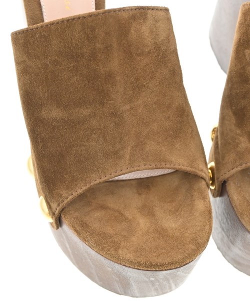 Gianvito Rossi（ジャンヴィトロッシ）サンダル 茶 サイズ:EU37(23.5cm位) レディース/2200720386035