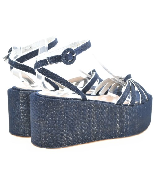 Gianvito Rossi（ジャンヴィトロッシ）サンダル 紺 サイズ:EU35(21.5cm位) レディース/2200727436016