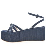 Gianvito Rossi（ジャンヴィトロッシ）サンダル 紺 サイズ:EU35(21.5cm位) レディース/2200727436016