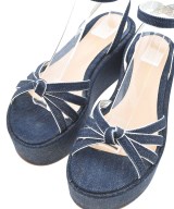 Gianvito Rossi（ジャンヴィトロッシ）サンダル 紺 サイズ:EU35(21.5cm位) レディース/2200727436016