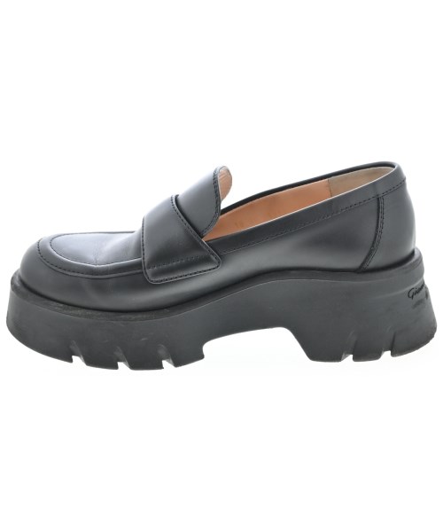 Gianvito Rossi（ジャンヴィトロッシ）ドレスシューズ/ローファー 黒 サイズ:EU37 1/2(24cm位) レディース/2200728193093