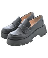 Gianvito Rossi（ジャンヴィトロッシ）ドレスシューズ/ローファー 黒 サイズ:EU37 1/2(24cm位) レディース/2200728193093