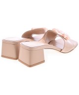 Gianvito Rossi（ジャンヴィトロッシ）サンダル ベージュ サイズ:38(25cm位) レディース/2200725940058