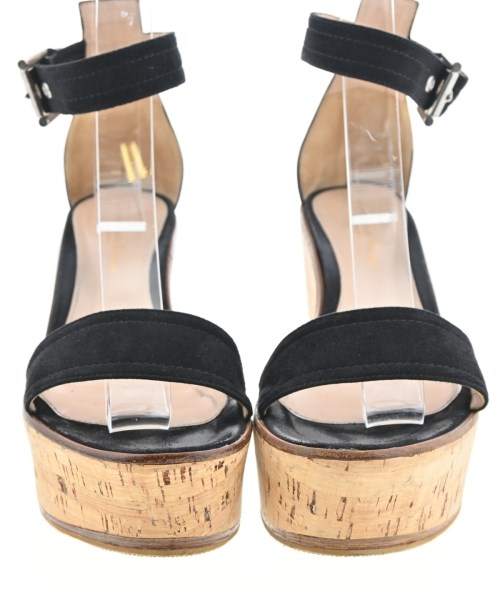 Gianvito Rossi（ジャンヴィトロッシ）サンダル 黒 サイズ:EU36(22.5cm位) レディース/2200684611105