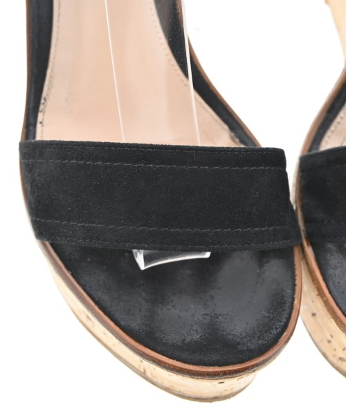 Gianvito Rossi（ジャンヴィトロッシ）サンダル 黒 サイズ:EU36(22.5cm位) レディース/2200684611105